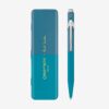 849™ PAUL SMITH 4 Ballpoint Pen Cyan Blue/Steel Blue - Special Edition - Image 3