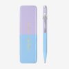 849™ PAUL SMITH 4 Ballpoint Pen Sky Blue/Lavender Purple - Special Edition