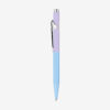 849™ PAUL SMITH 4 Ballpoint Pen Sky Blue/Lavender Purple - Special Edition - Image 3