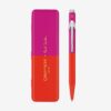 849™ PAUL SMITH 4 Ballpoint Pen Warm Red/Melrose Pink - Special Edition - Image 3