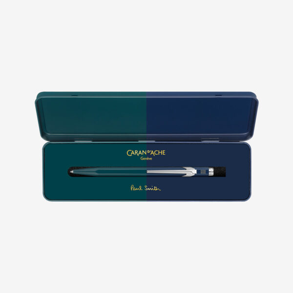 849 PAUL SMITH Racing Green & Navy Blue Ballpoint Pen – Limited Edition - Image 3