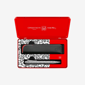ECRIDOR™ KEITH HARING Ballpoint Pen & Leather Case Set - Special Edition