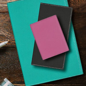 Grained Faux Leather “Club”