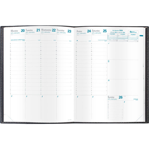 Weekly Planning with Space for Daily Notes “Trinote”