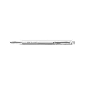 Set Ballpoint Pen Ecridor™ Paul Smith Grey Silver & Black Leather Case