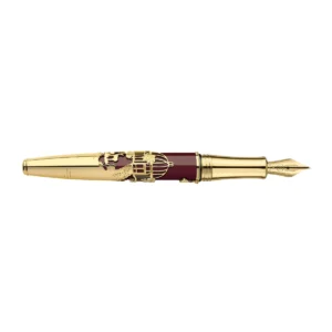 Fountain Pen Toile de Jouy Prestige Burgundy