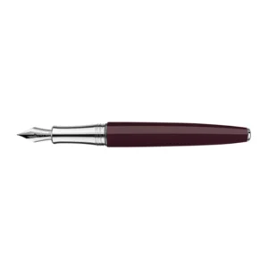 Set Fountain Pen Léman™ Toile de Jouy & Burgundy Leather Case