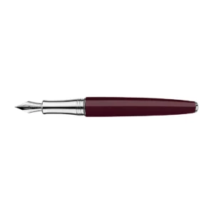 Set Fountain Pen Léman™ Toile de Jouy & Burgundy Leather Case
